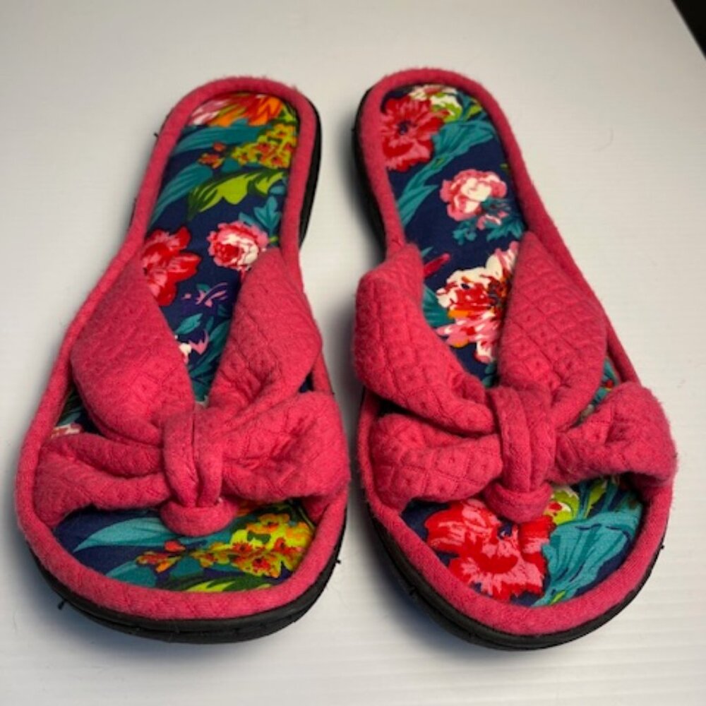 Gold Toe Women's with memory foam / indoors / outdoor size 9 slippers, comfy